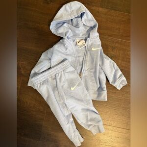NIKE Baby Light Blue Tracksuit